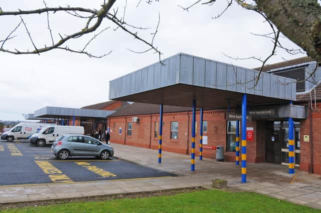 Bridlington Hospital.