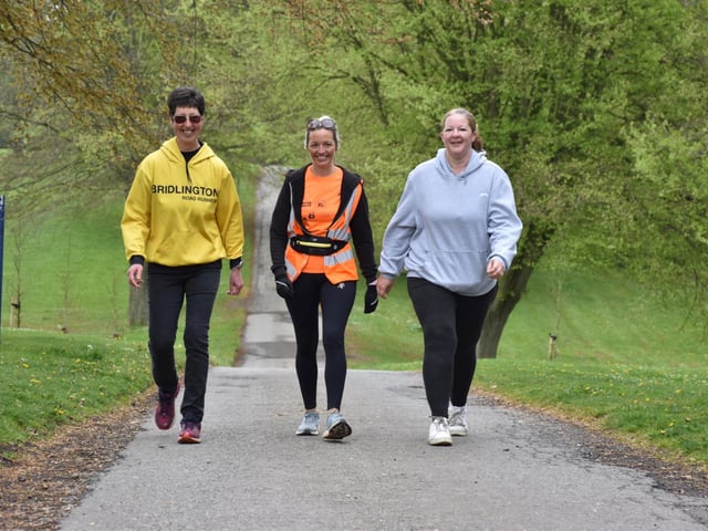 This Bridlington Road Runners trio were the tail runners