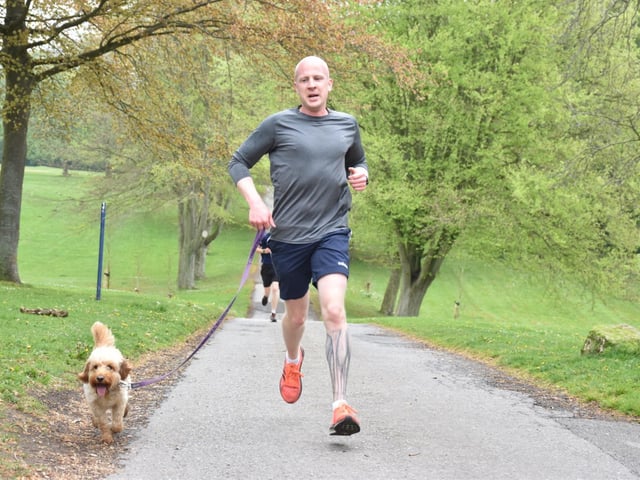 James Briggs led the way for Bridlington Road Runners at Sewerby Parkrun