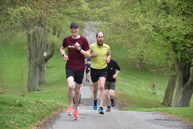 All smiles at Sewerby Parkrun on May 7