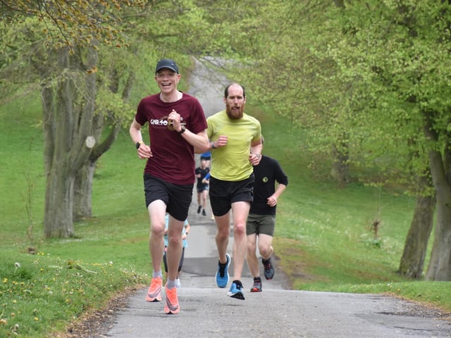 All smiles at Sewerby Parkrun on May 7