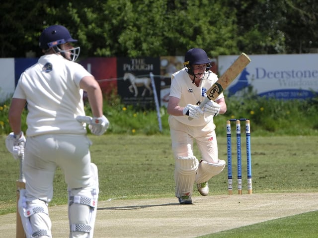 Chris Malthouse in batting action