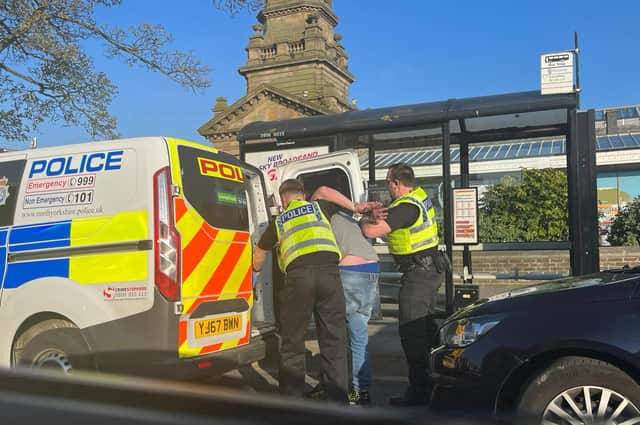 In total, police arrested three suspects