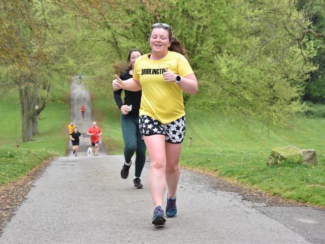 A Bridlington Road Runner at Sewerby Parkrun on May 7 2022