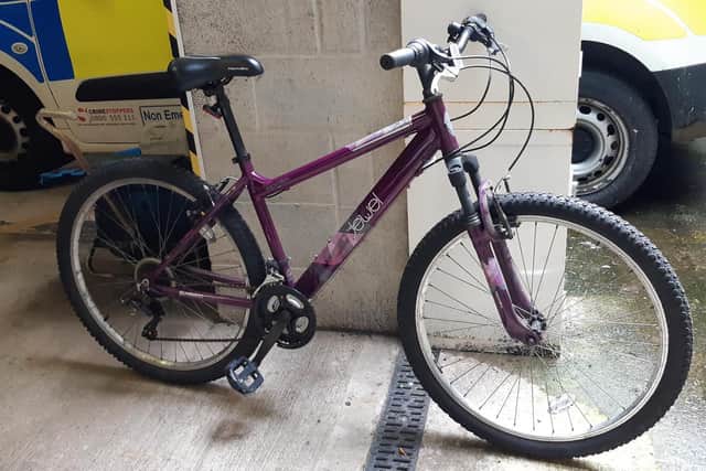 The Apollo Jewel mountain bike which has been recovered.