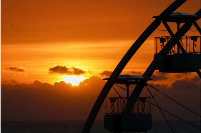 Beverley Senturk captures this stunning shot 'behind the wheel'