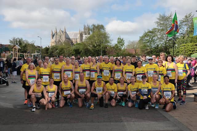Scarborough Athletic Club members at the Beverley 10k