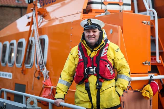 Whitby RNLI coxswain Howard Fields is delighted that the Birmingham 2022 Queen’s Baton Relay will visit the lifeboat station.