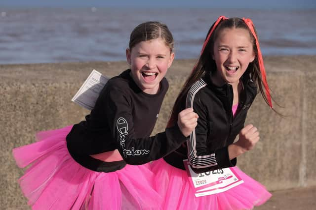 All smiles at the race in October last year, the first since the Covid pandemic.