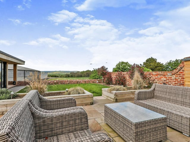A lovely place to enjoy al fresco dining or time with family and friends.