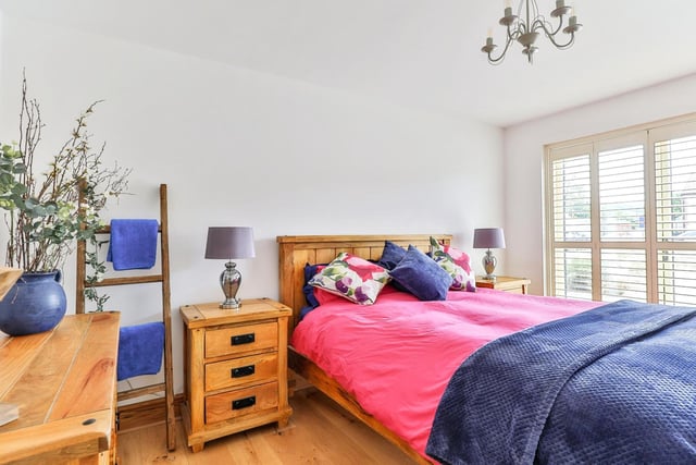 Light, airy and spacious, as with the conversion's other double bedrooms, this is also flexible space that could serve as a home office, playroom or other.