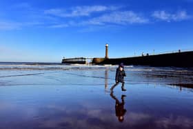 Whitby beach has earned a Blue Flag award.