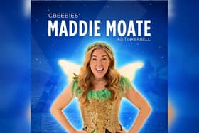 Maddie  Moate will play fabulous, feisty fairy Tinkerbell in Peter Pan at York Theatre Royal