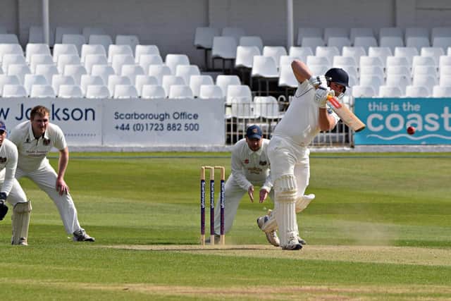 Scarborough 2nds batsman Nick Zakrzewski