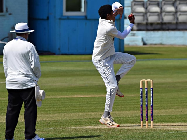 Scarborough CC 2nds off-spinner Joshua Branch