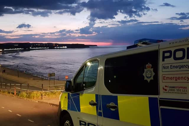 Filey dog attack leaves a dog walker needing stitches after being bitten on arm.