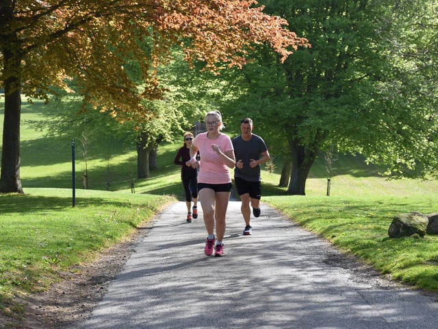 Sewerby Parkrun action from Saturday May 14 2022