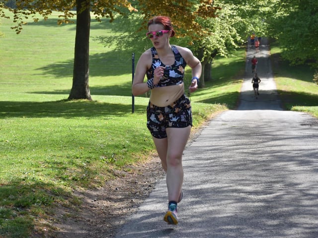 Bridlington Road Runners' Mollie Holehouse at Sewerby Parkrun on Saturday May 14 2022