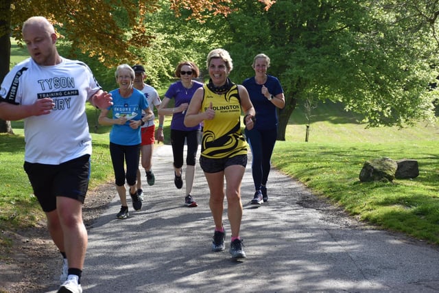 A Brid Road Runners athlete in action at Sewerby Parkrun on Saturday May 14 2022