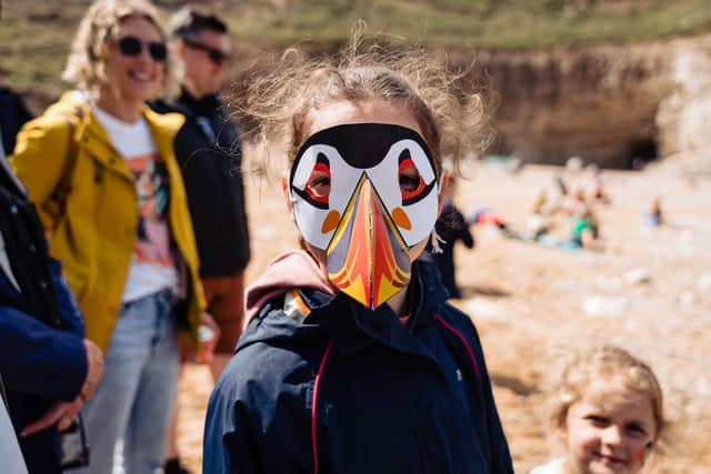 More than 1,000 people attended this year’s Puffin Festival which was organised by the Yorkshire Wildlife Trust. Image courtesy of O’Hara Photography