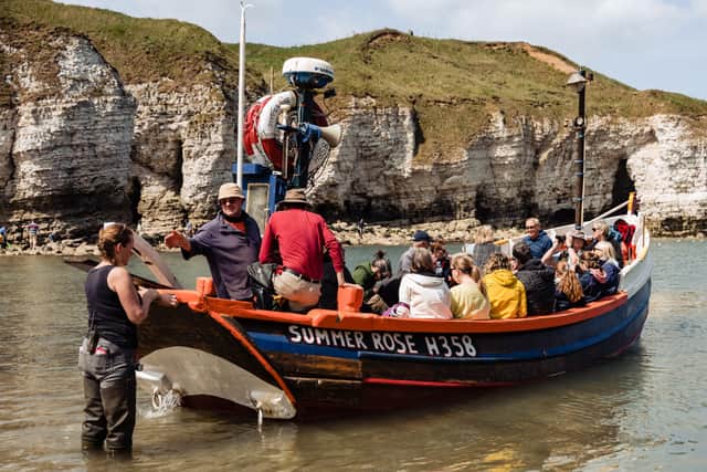 People enjoy a cruise to discover seabirds during the weekend. Image courtesy of O’Hara Photography
