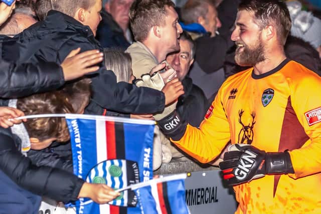 Whitby Town goalkeeper Shane Bland agrees two-year contract extension