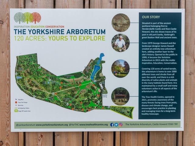 4 Yorkshire Arboretum, Castle Howard, North Yorkshire.
5 Ogden Water Country Park and Nature Reserve, Halifax, West Yorkshire.
6 Waterton Discovery Centre and Anglers’ Country Park,
Wakefield, West Yorkshire.
7 Rabbit Ings Country Park, Barnsley, South Yorkshire.
8 Cusworth Hall, Doncaster, South Yorkshire.
9 St Ives Estate, Bradford, West Yorkshire.