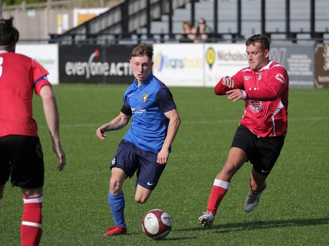 Edgehill Reserves v Filey Town Reserves in the Frank White Trophy final