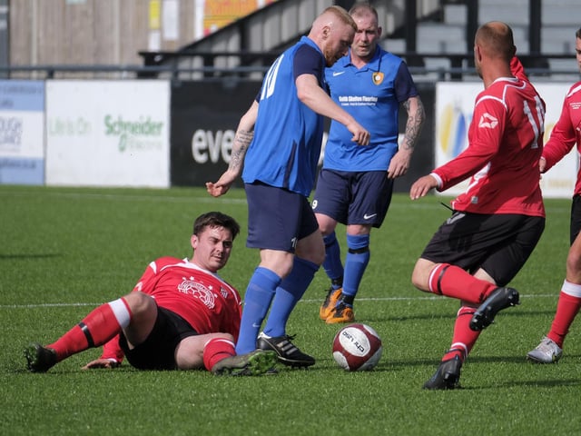 Edgehill Reserves v Filey Town Reserves in the Frank White Trophy final