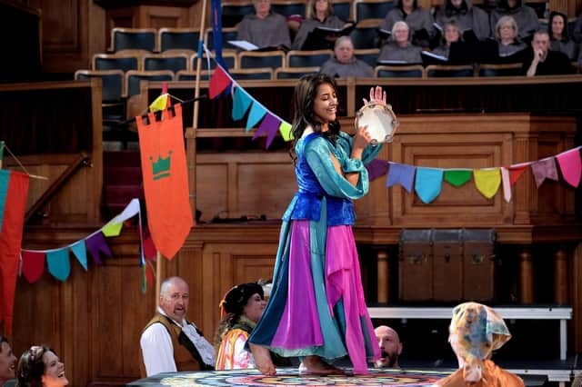 Nicola Wade plays Esmeralda in The Hunchback of Notre Dame at Queen Street Methodist Central Hall