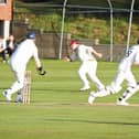 Aaron Virr, pictured playing for Cloughton 2nds several years ago, struck a superb ton for Ebberston B