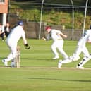Aaron Virr, pictured playing for Cloughton 2nds several years ago, struck a superb ton for Ebberston B