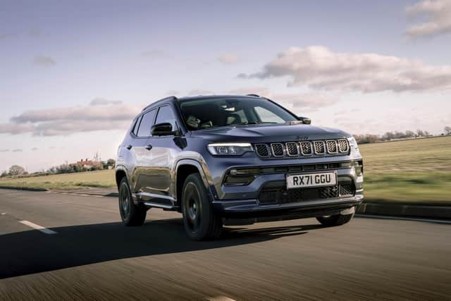 The wider, lower grille gives the front bumper a more aggressive stance