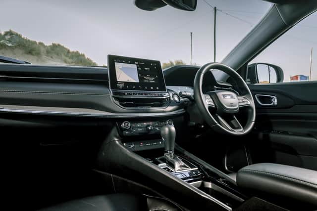 The interior has been given a complete redesign with changes to the dash, door panels and central tunnel