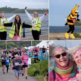 Run, walk or skip ... hundreds of fundraisers descend on Scarborough's North Bay.