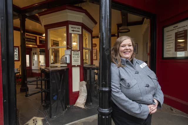 Helen Galvin, Central Tramway's General Manager, said she is "delighted" to reopen.