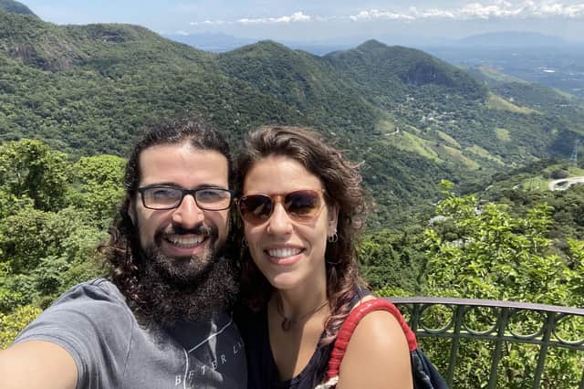 Eduarda Romanini and her partner are travelling from Brazil to see Rag’n’Bone Man in concert at Bridlington Spa. Photo submitted