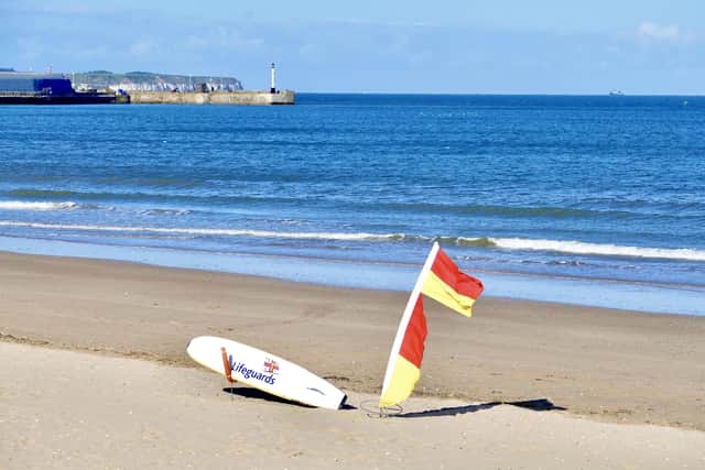 RNLI lifeguards will be operating at Belvedere, Bridlington North and Bridlington South beaches during the weekends in June. Photo: Aled Jones