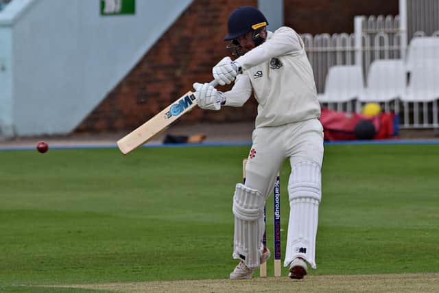 Oli Stephenson goes on the attack for Scarborough CC