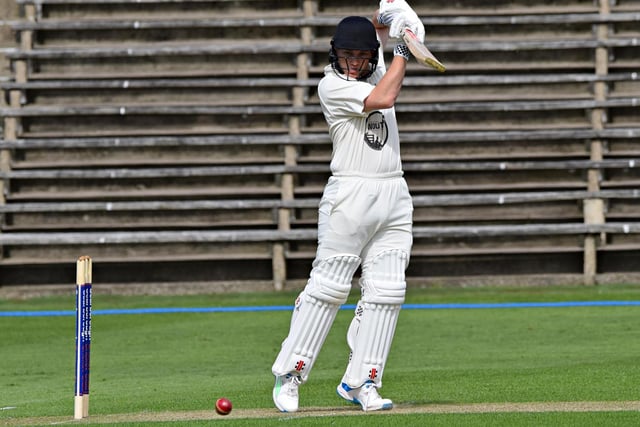 Duncan Brown hits out for Scarborough CC