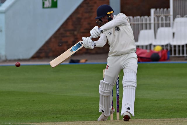 Oli Stephenson hits out for Scarborough CC