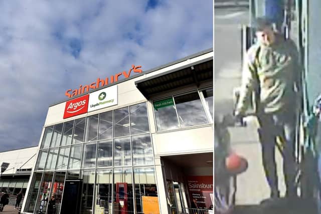 A car drove off without paying for fuel at Scarborough Sainsbury's and a CCTV appeal has now been launched.