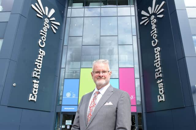 East Yorkshire principal Mike Welsh retires at the end of this month.