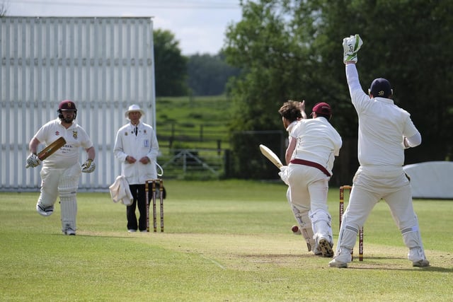 Mulgrave appeal for a Staxton wicket