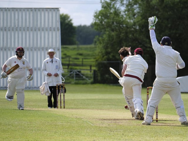 Mulgrave appeal for a Staxton wicket