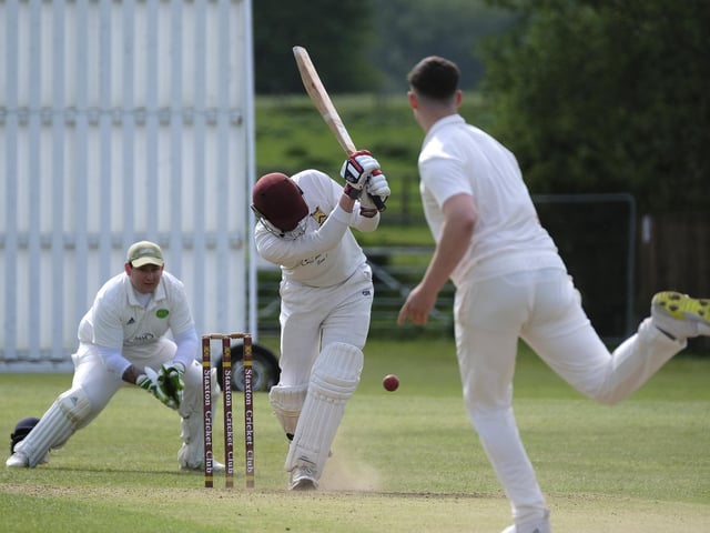 Staxton CC batting against high-flyers Mulgrave CC