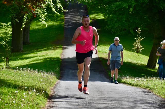 Action from Sewerby Parkrun