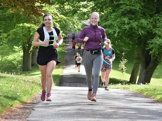 All smiles at Sewerby Parkrun