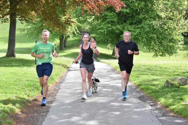 All smiles at Sewerby Parkrun