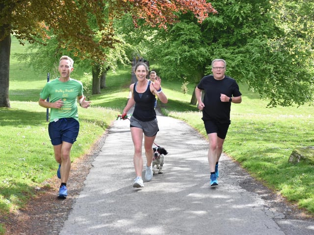 All smiles at Sewerby Parkrun